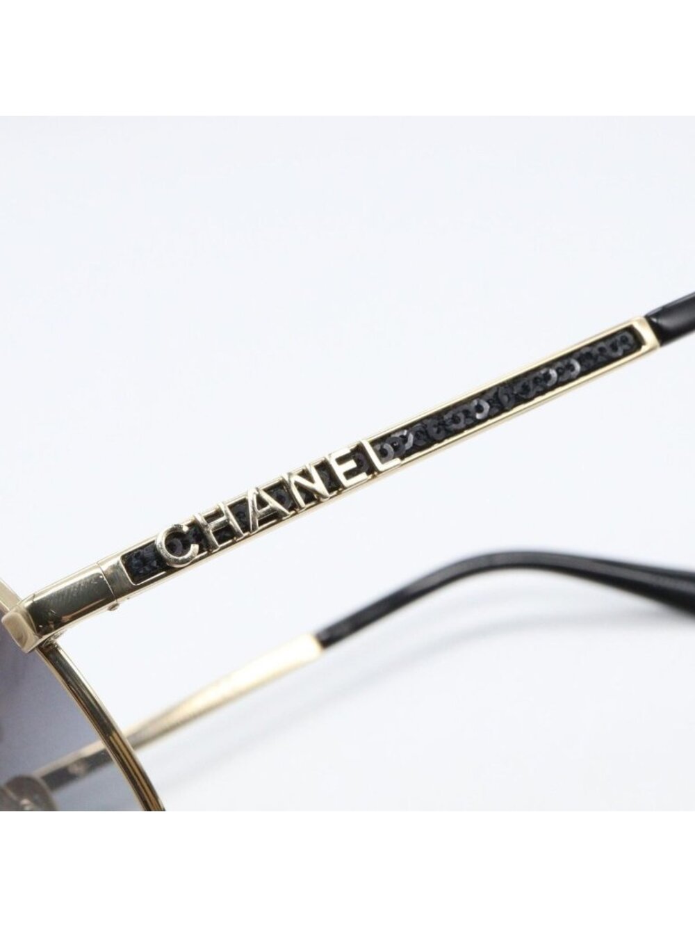 Chanel Sunglasses 395 S6 Gold Eyewear - Picture 5 of 6